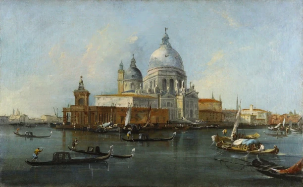 A Venetian scene, after restoration.